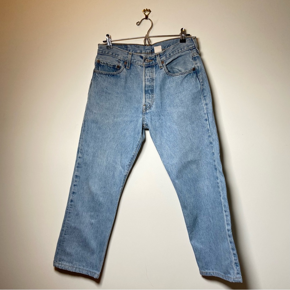 Vintage Levis 501 Rigid Cotton Jeans